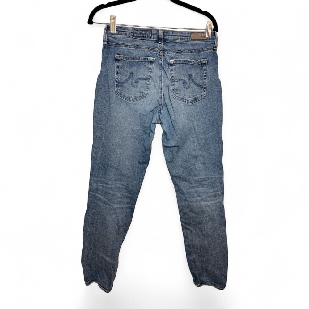 AG Adriano Goldschmied Blue Slim Cigarette Leg Jeans Elevated Denim Size 29R - Picture 2 of 9